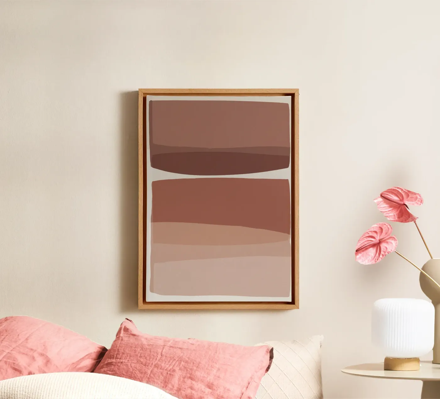 Moderne Blos canvas van Orara Studio