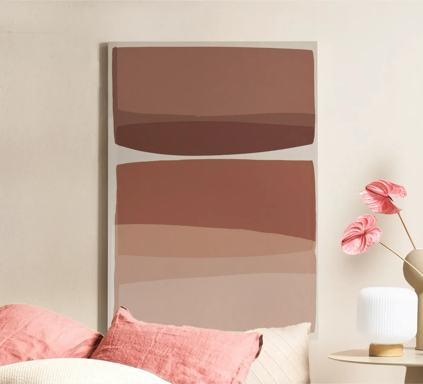 Moderne Blos canvas van Orara Studio