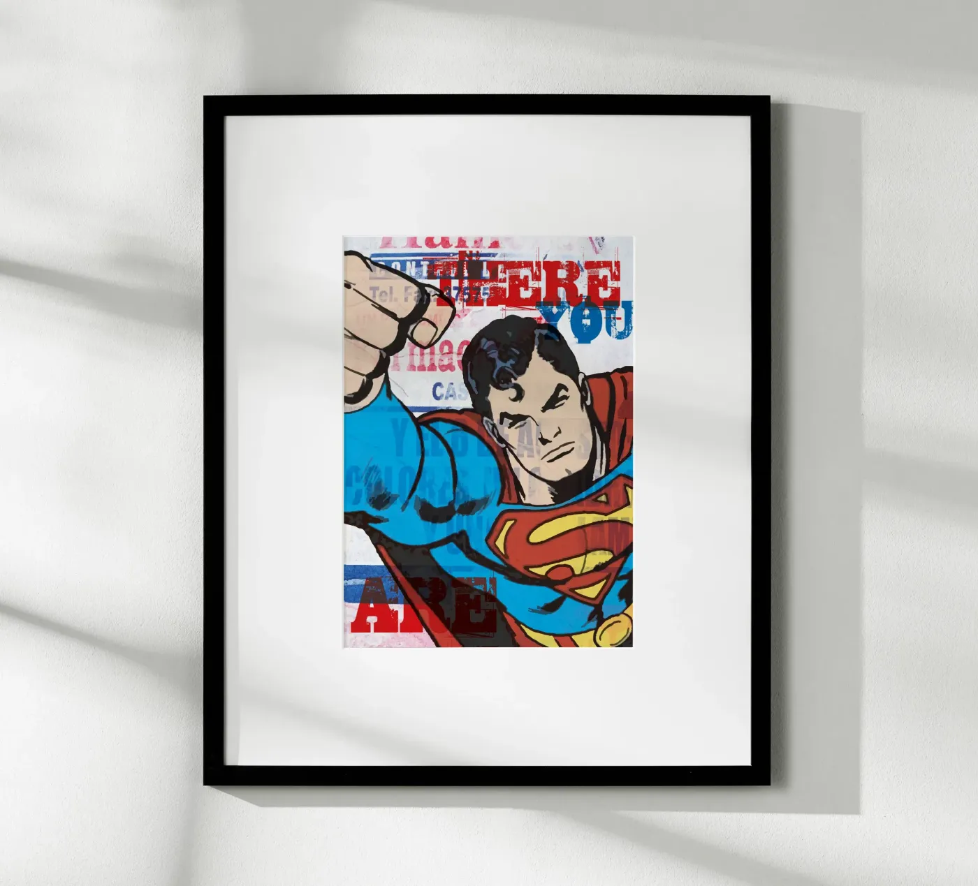 Comic - Pop Art - Superman poster da kathrin-krieter