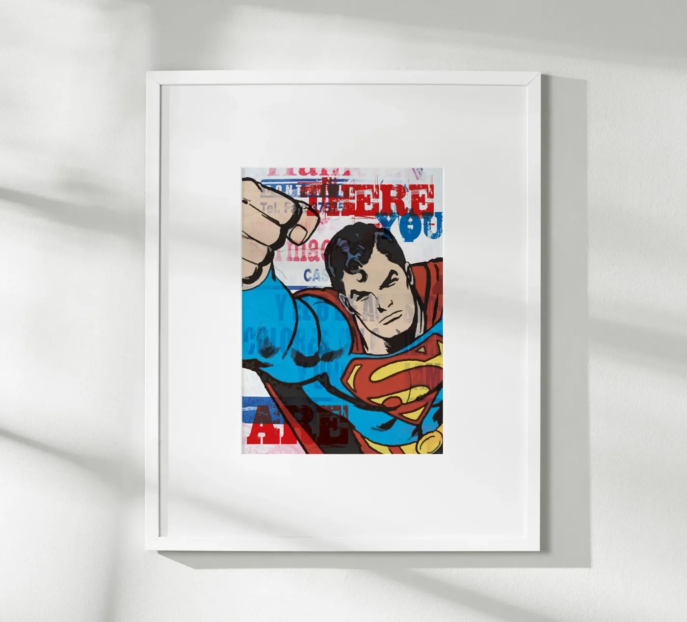 Comic - Pop Art - Superman poster da kathrin-krieter