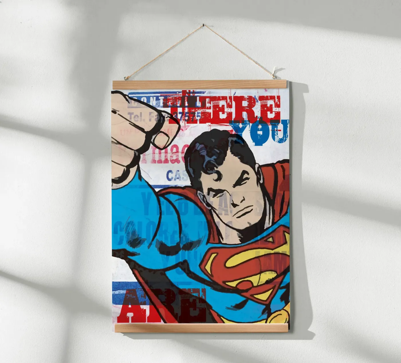 Comic - Pop Art - Superman poster da kathrin-krieter