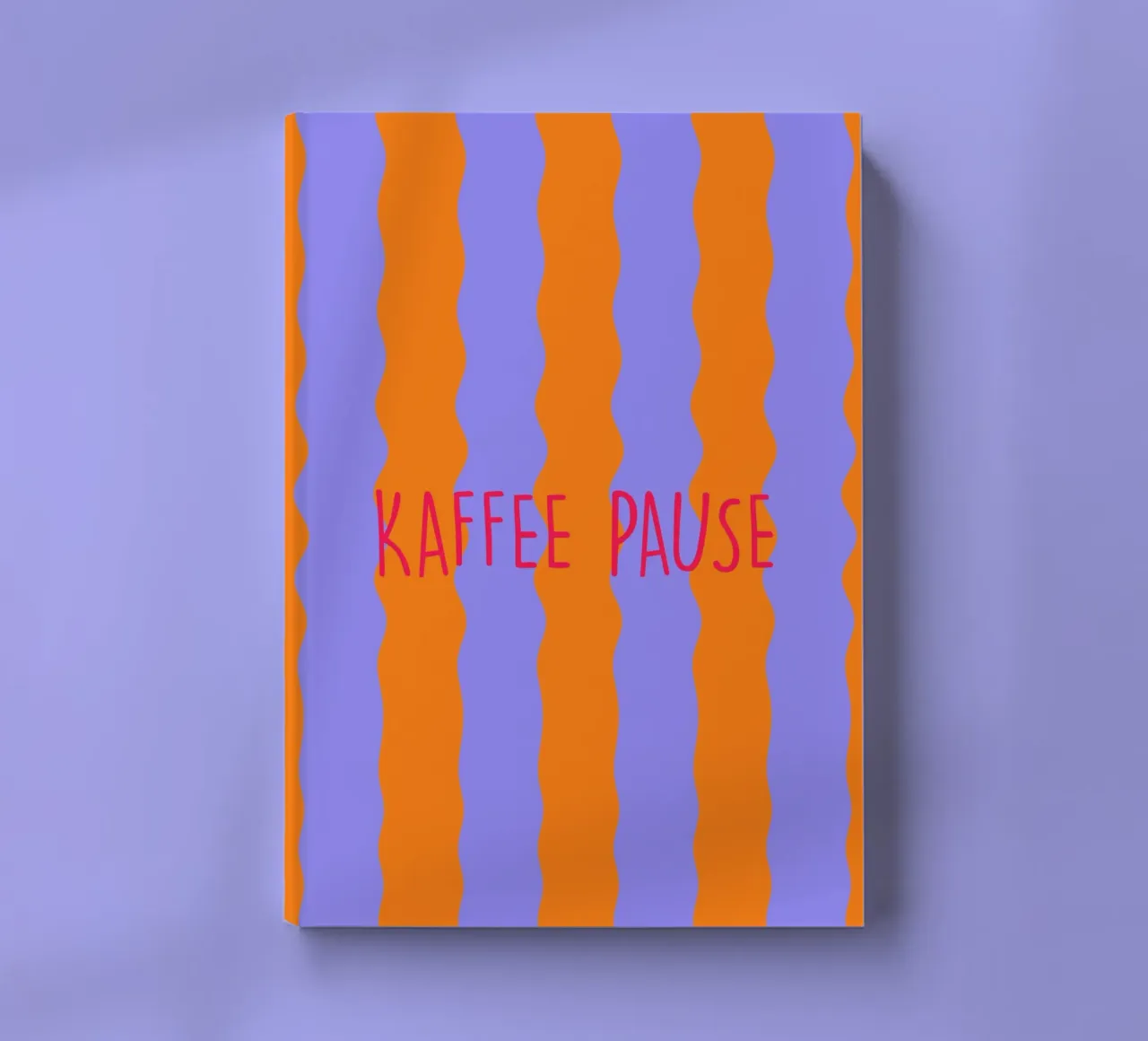 Kaffee Pause Notebook notebook by Sunday Design Studio
