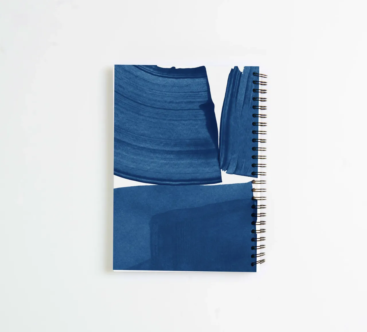 Pittura moderna Blu I diario ad anelli da Orara Studio