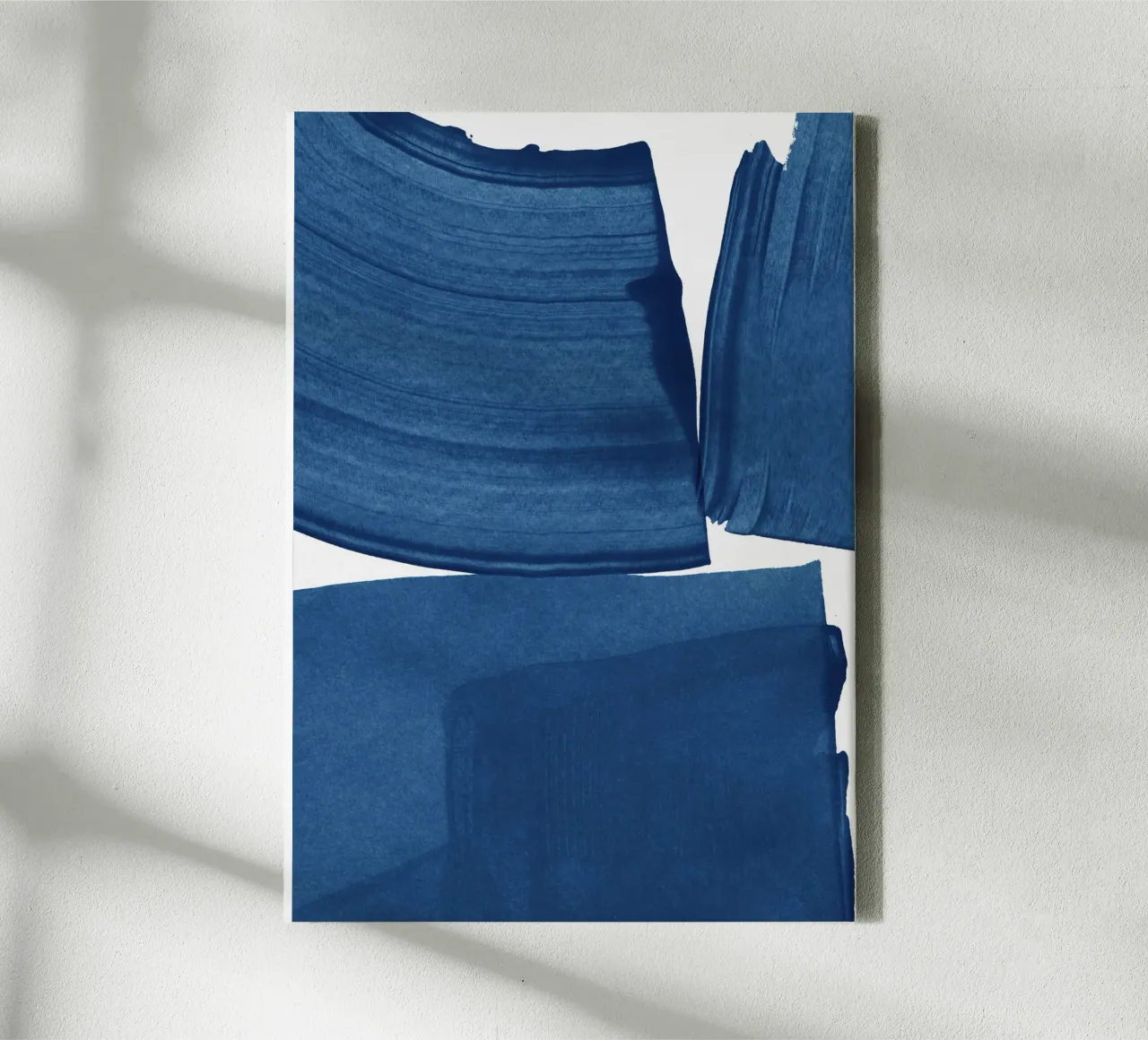 Modern Schilderij Blauw I canvas met Baklijst van Orara Studio