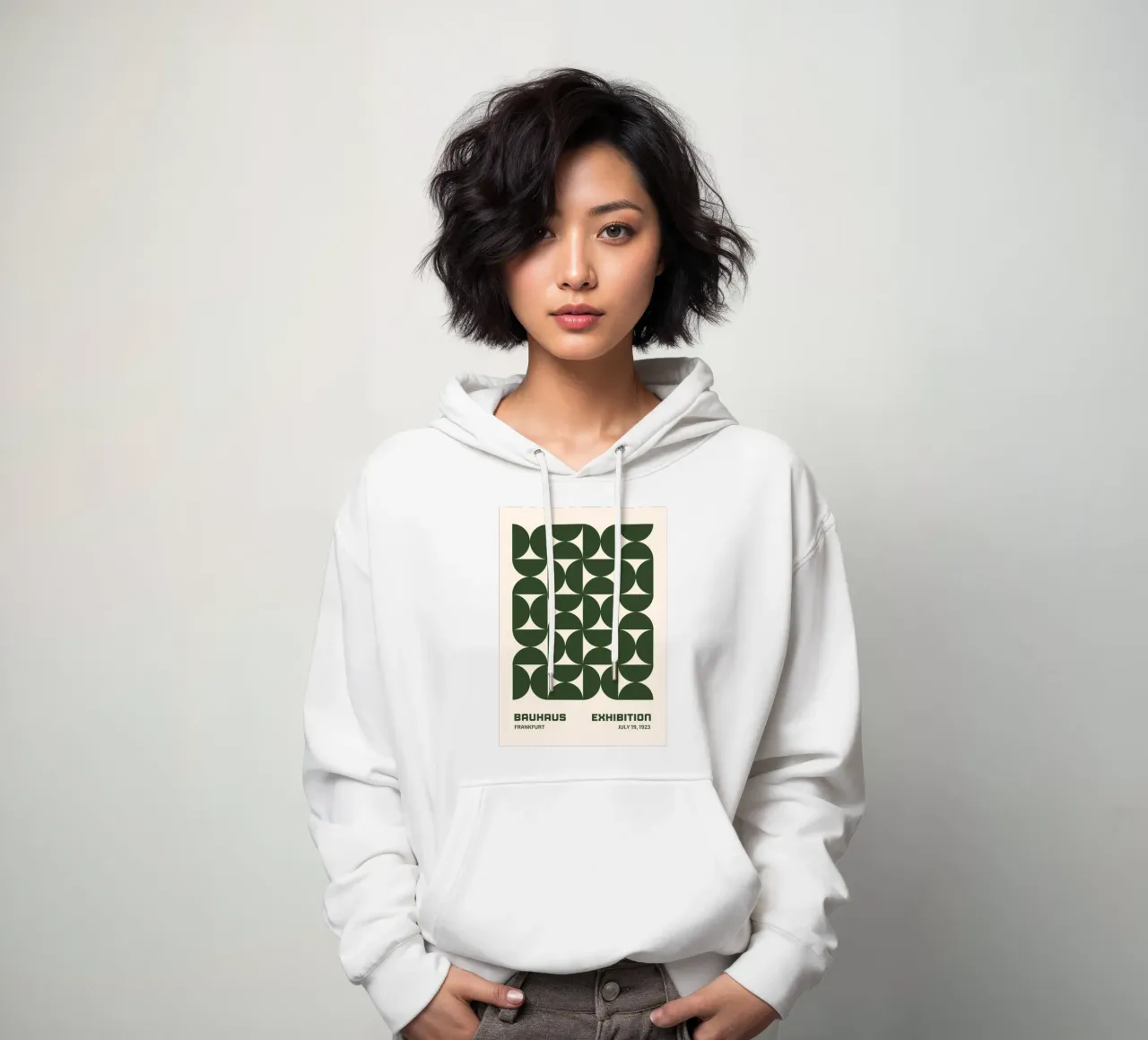 Abstract 45 felpa con cappuccio da The Look