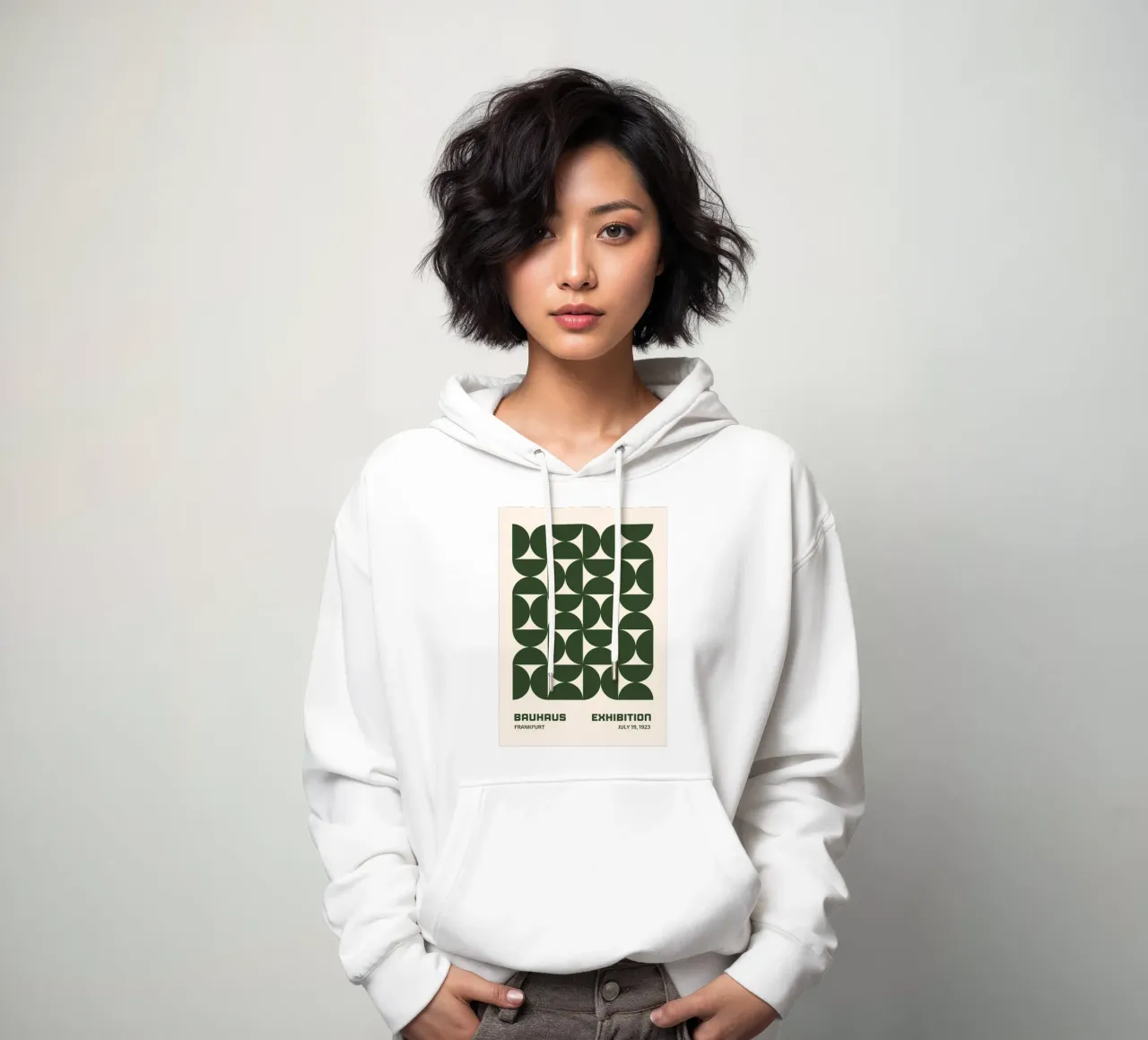 Abstract 45 felpa con cappuccio da The Look