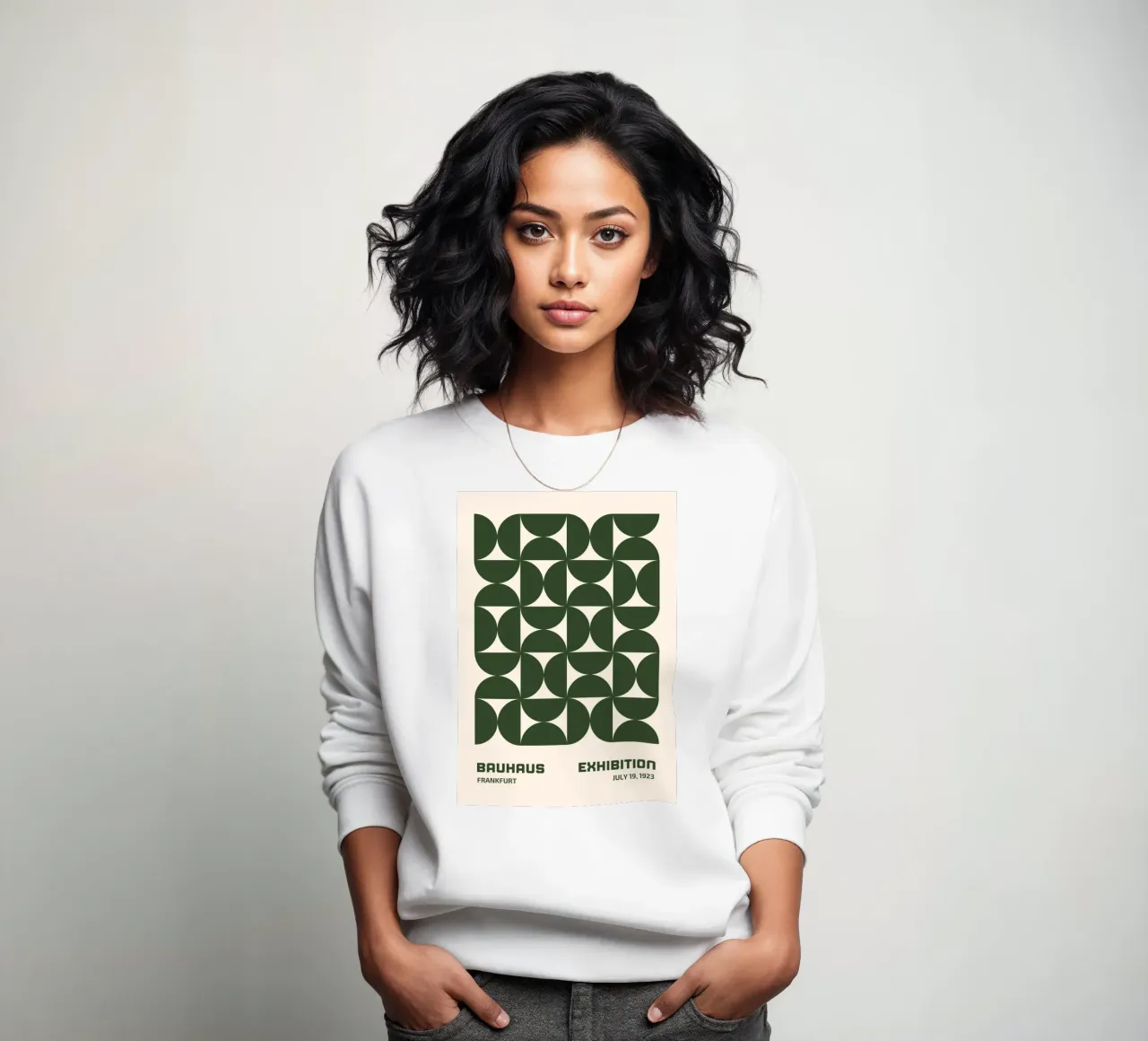 Abstract 45 sweatshirt by The Look