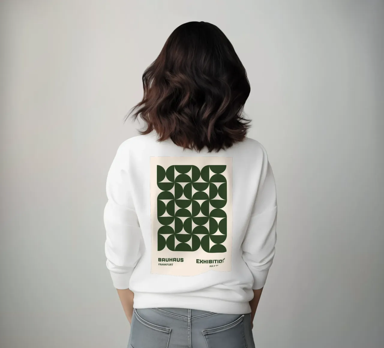 Abstract 45 sweatshirt by The Look