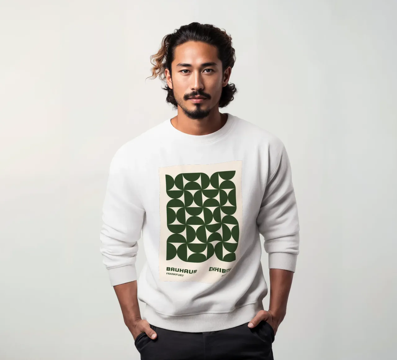 Abstract 45 sweatshirt by The Look