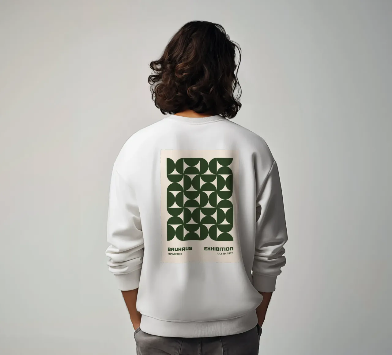 Abstract 45 sweatshirt by The Look