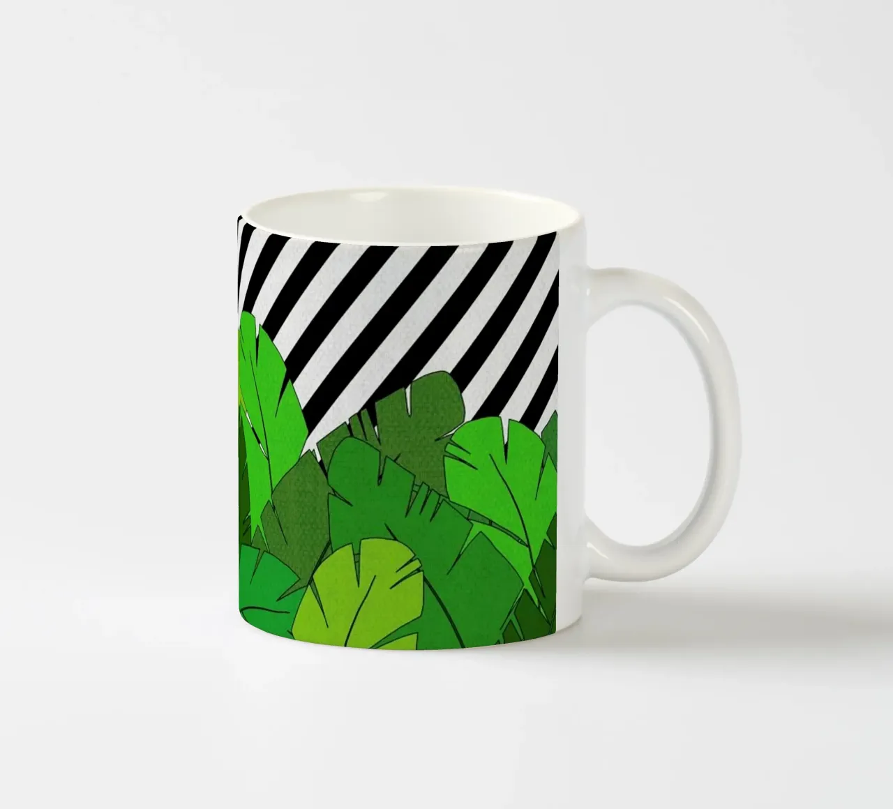 Green Direction tazza in ceramica da Bianca Green