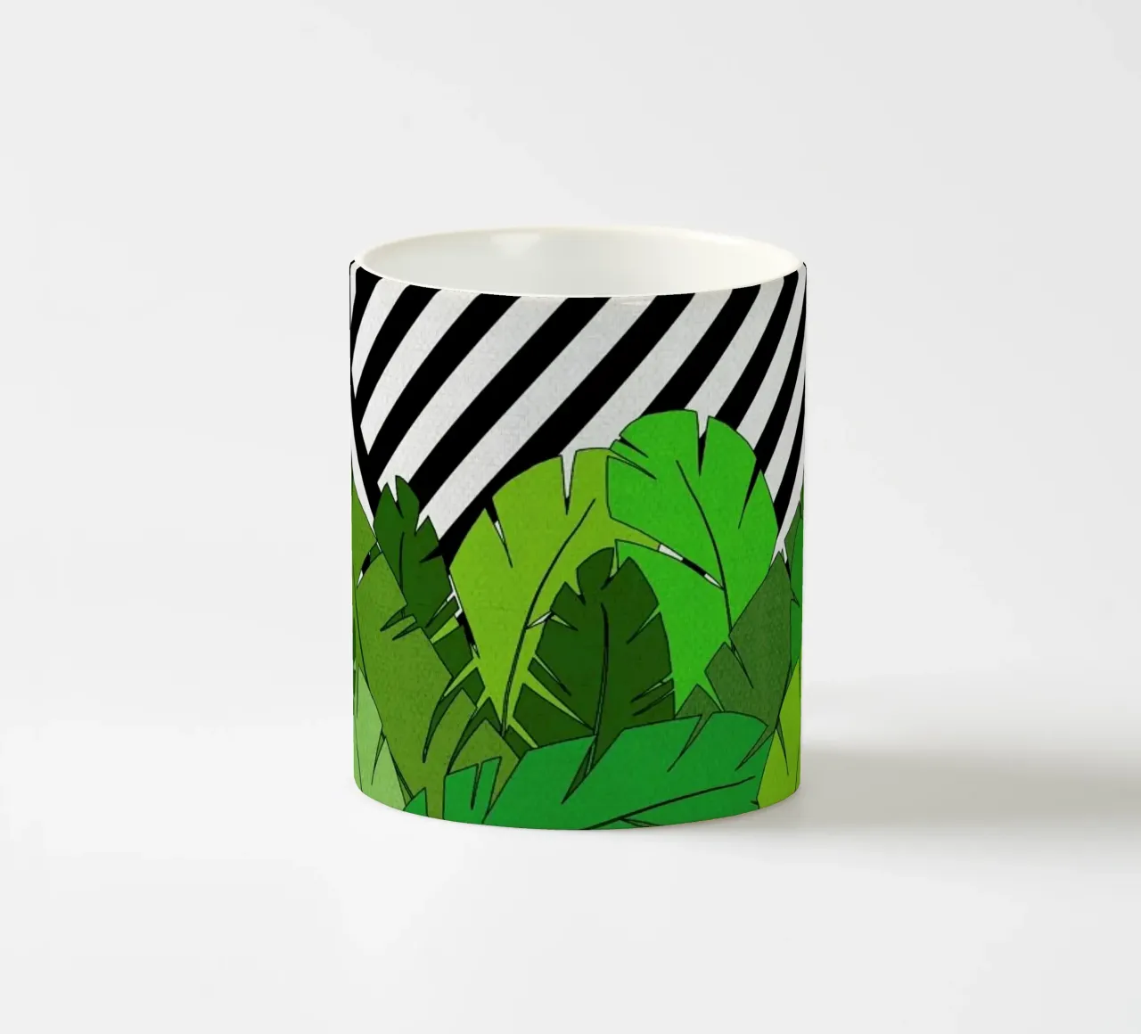 Green Direction tazza in ceramica da Bianca Green
