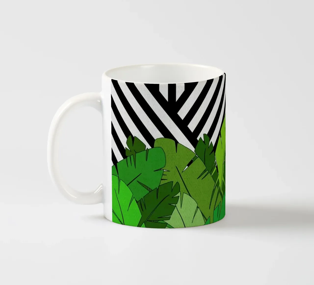 Green Direction tazza in ceramica da Bianca Green