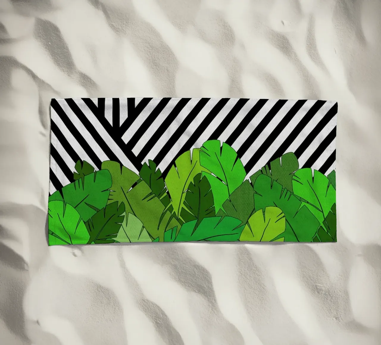 Green Direction telo mare da Bianca Green