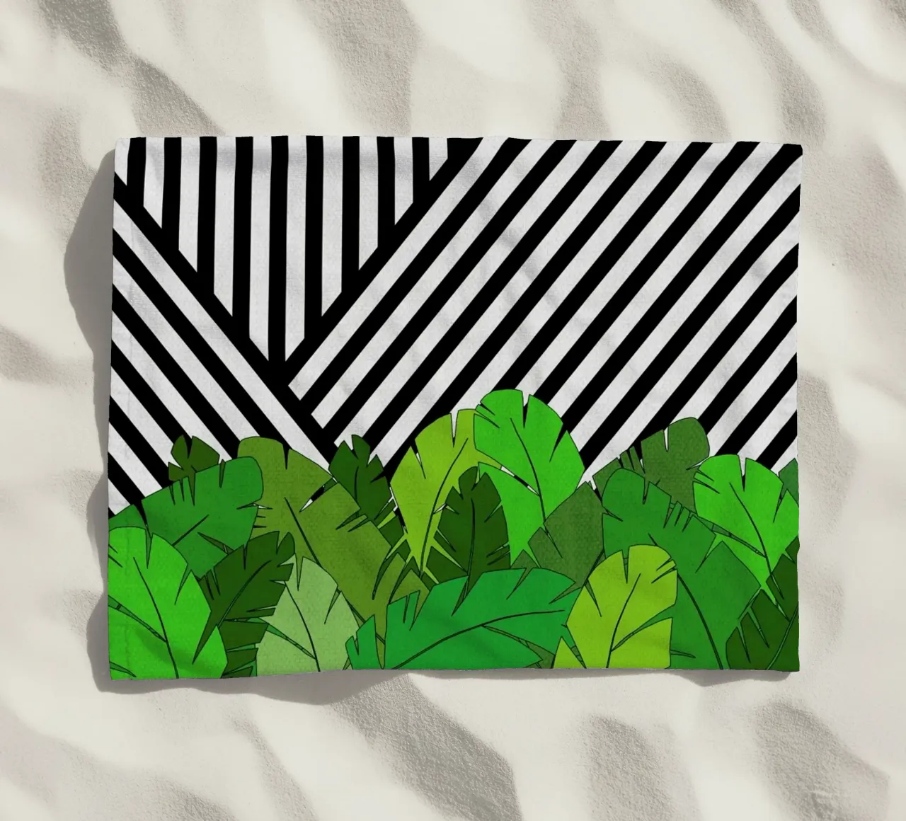 Green Direction telo mare da Bianca Green