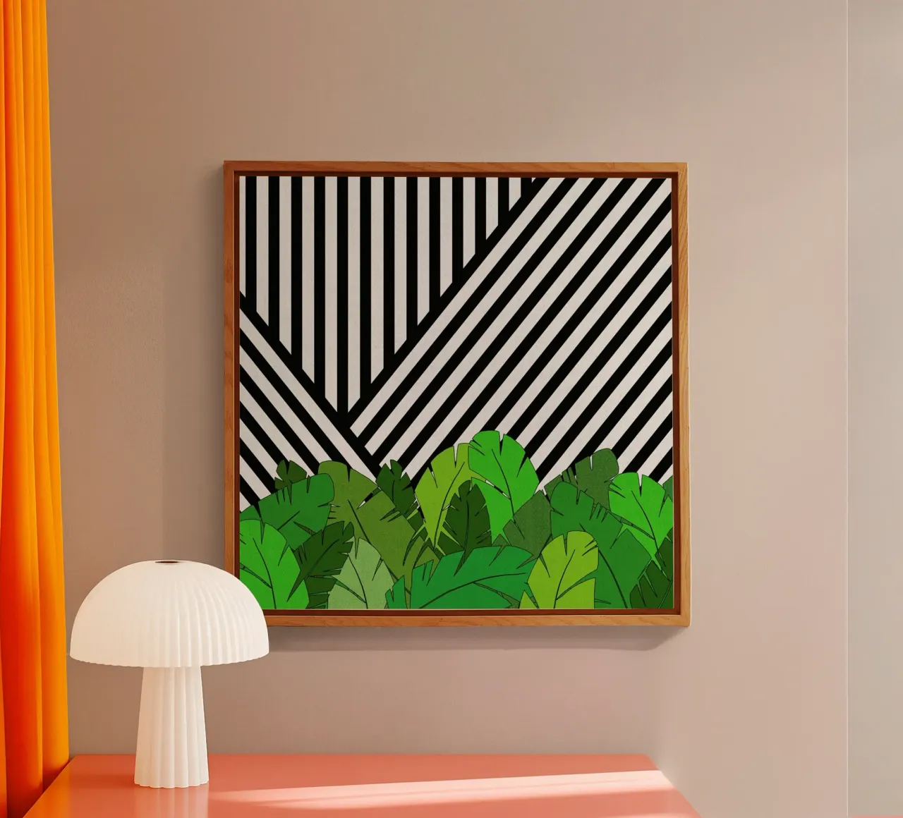 Green Direction acrylic glass by Bianca Green