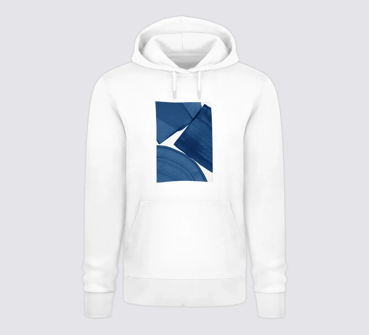 Modern schilderij Blauw II hoodie van Orara Studio