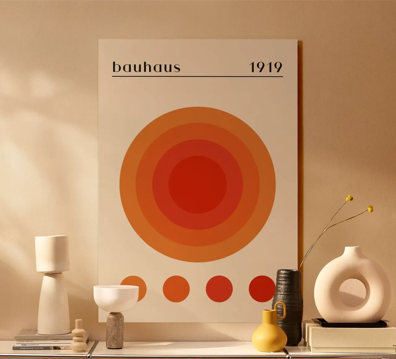 Abstract Circles alluminio dibond da The Look