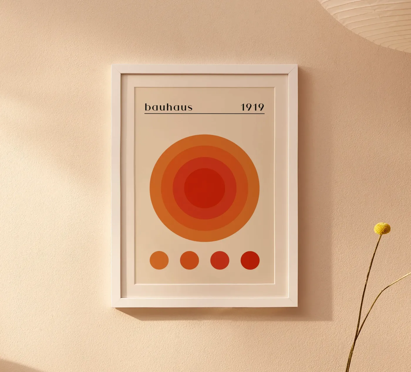 Abstract Circles poster van The Look