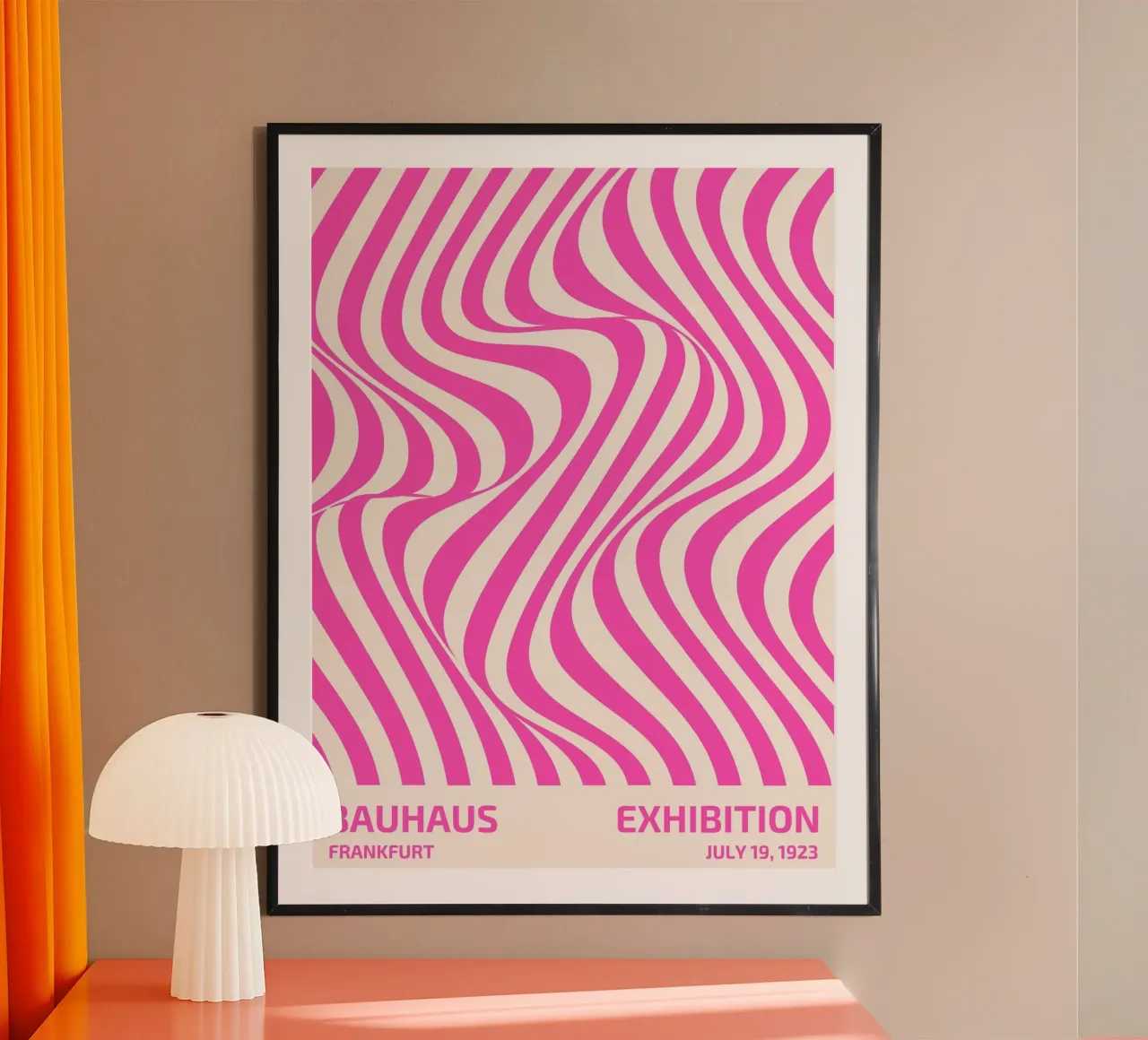 Pink Lines poster da The Look