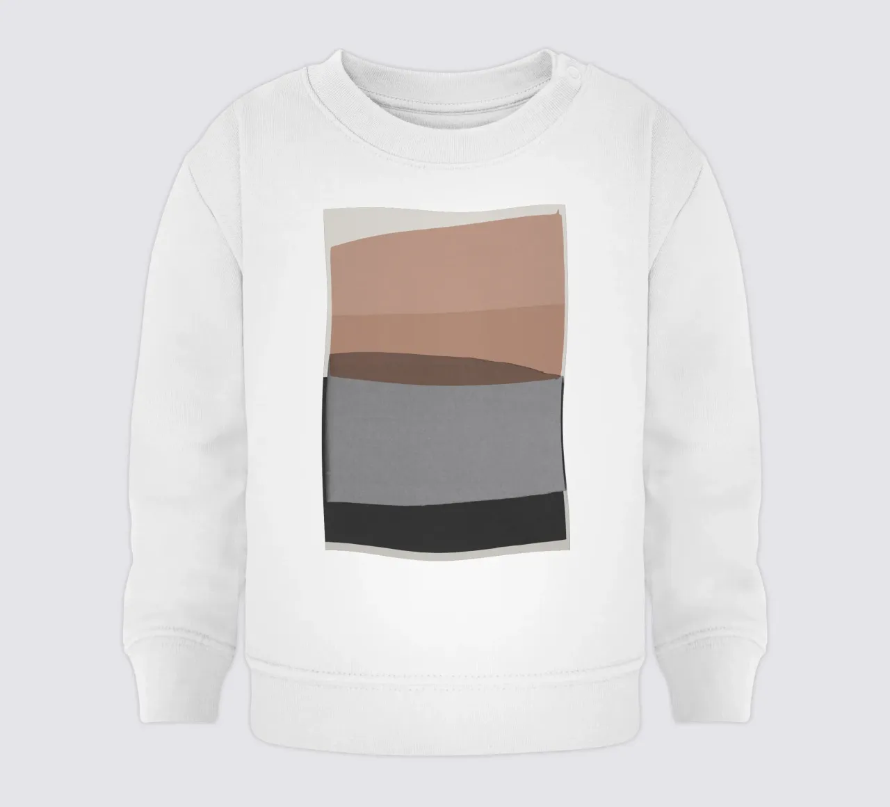 Rose et gris modernes sweat pour bébé de Orara Studio