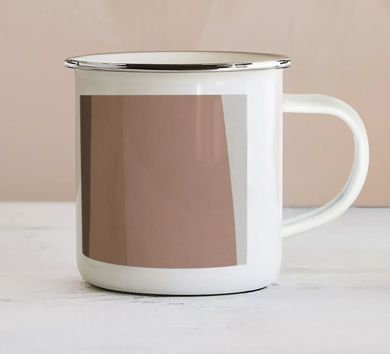 Rosa e grigio moderno tazza in smalto da Orara Studio