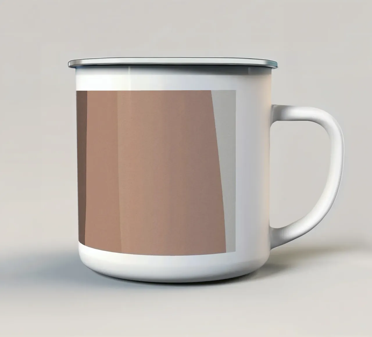 Rosa e grigio moderno tazza in smalto da Orara Studio