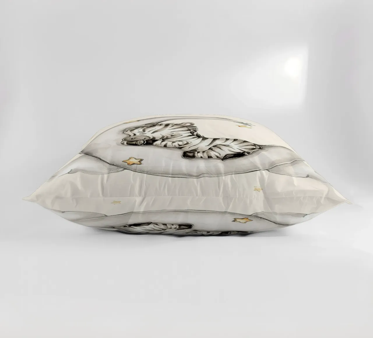 Zebra addormentata cuscino da Emil Art Studio