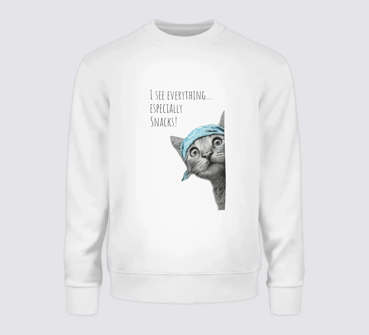 Cool Cat - L'Osservatore felpa da Melanie Viola