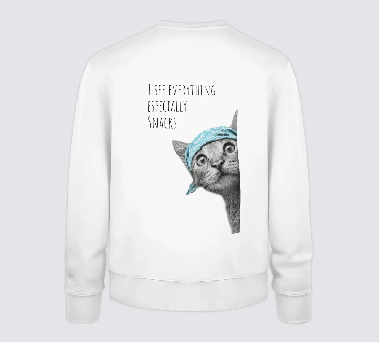 Cool Cat - L'Osservatore felpa da Melanie Viola