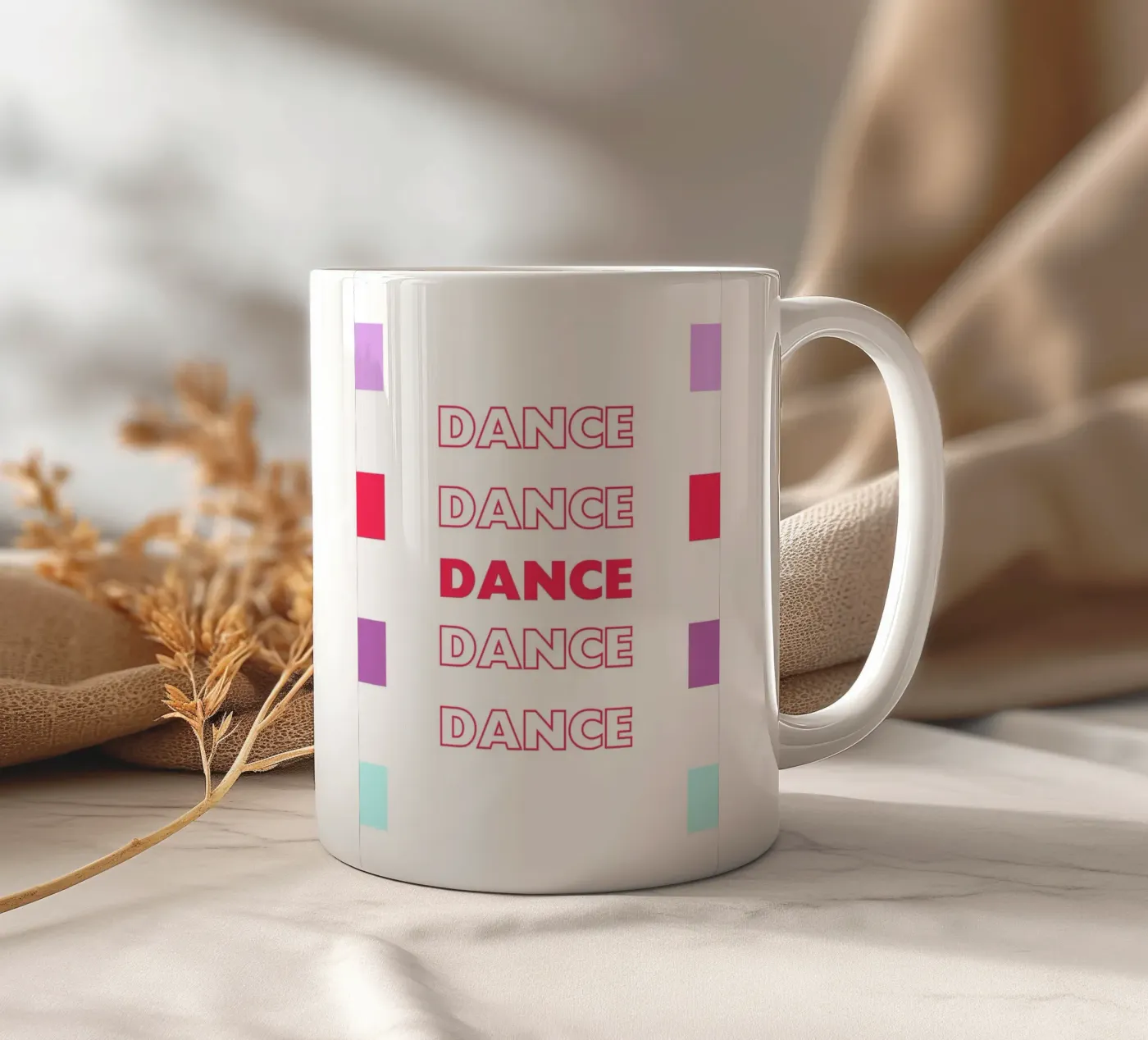 DANCE ceramic mug by Tabea Jule