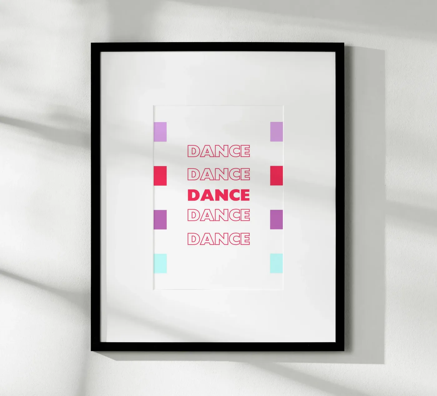 DANCE Poster von Tabea Jule