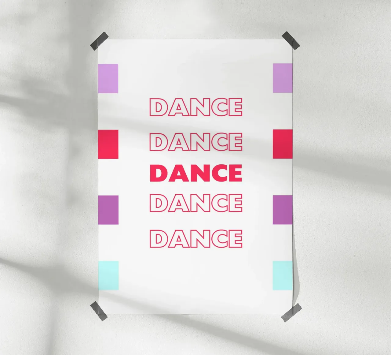 DANCE poster by Tabea Jule