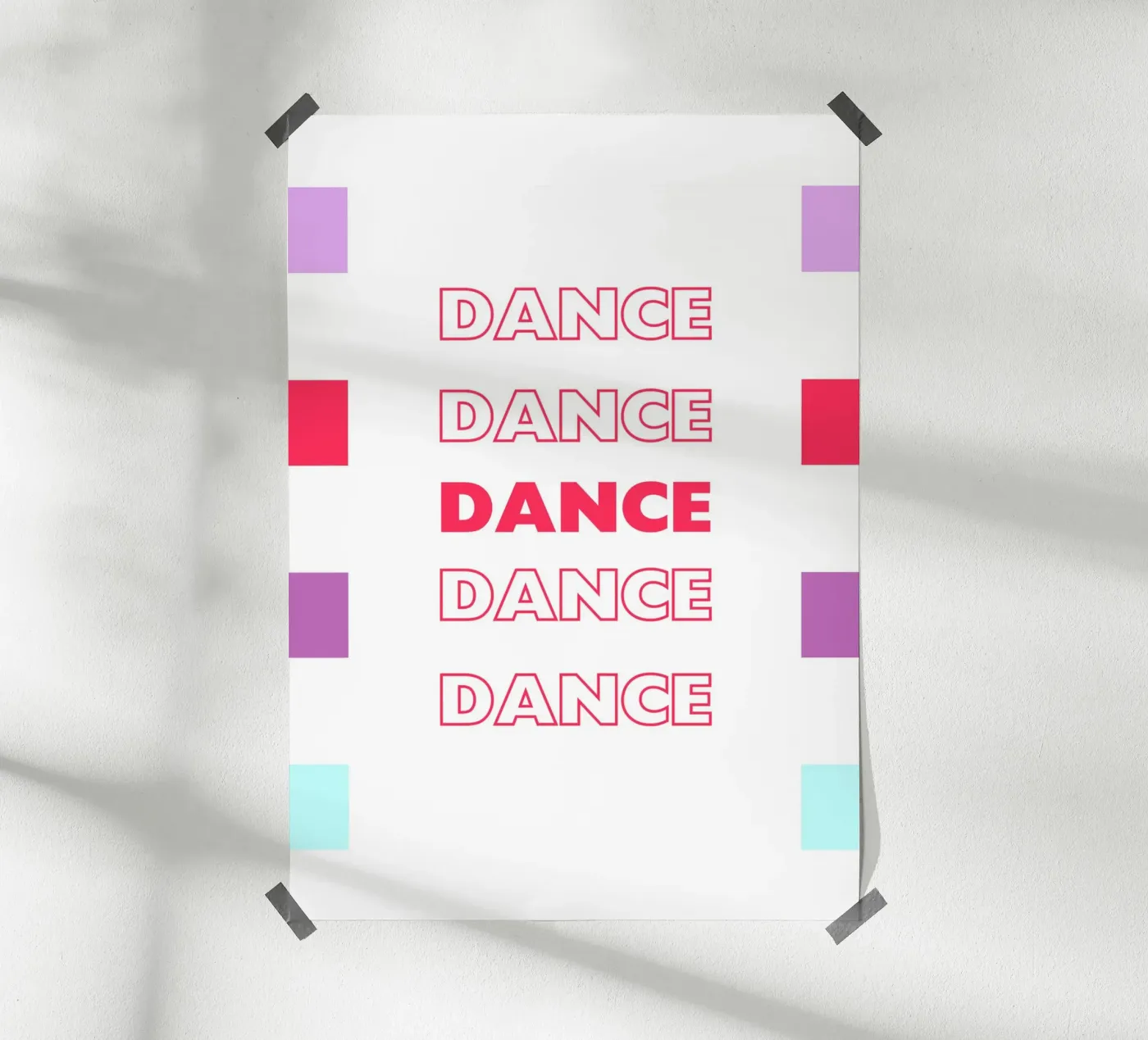 DANCE Poster von Tabea Jule
