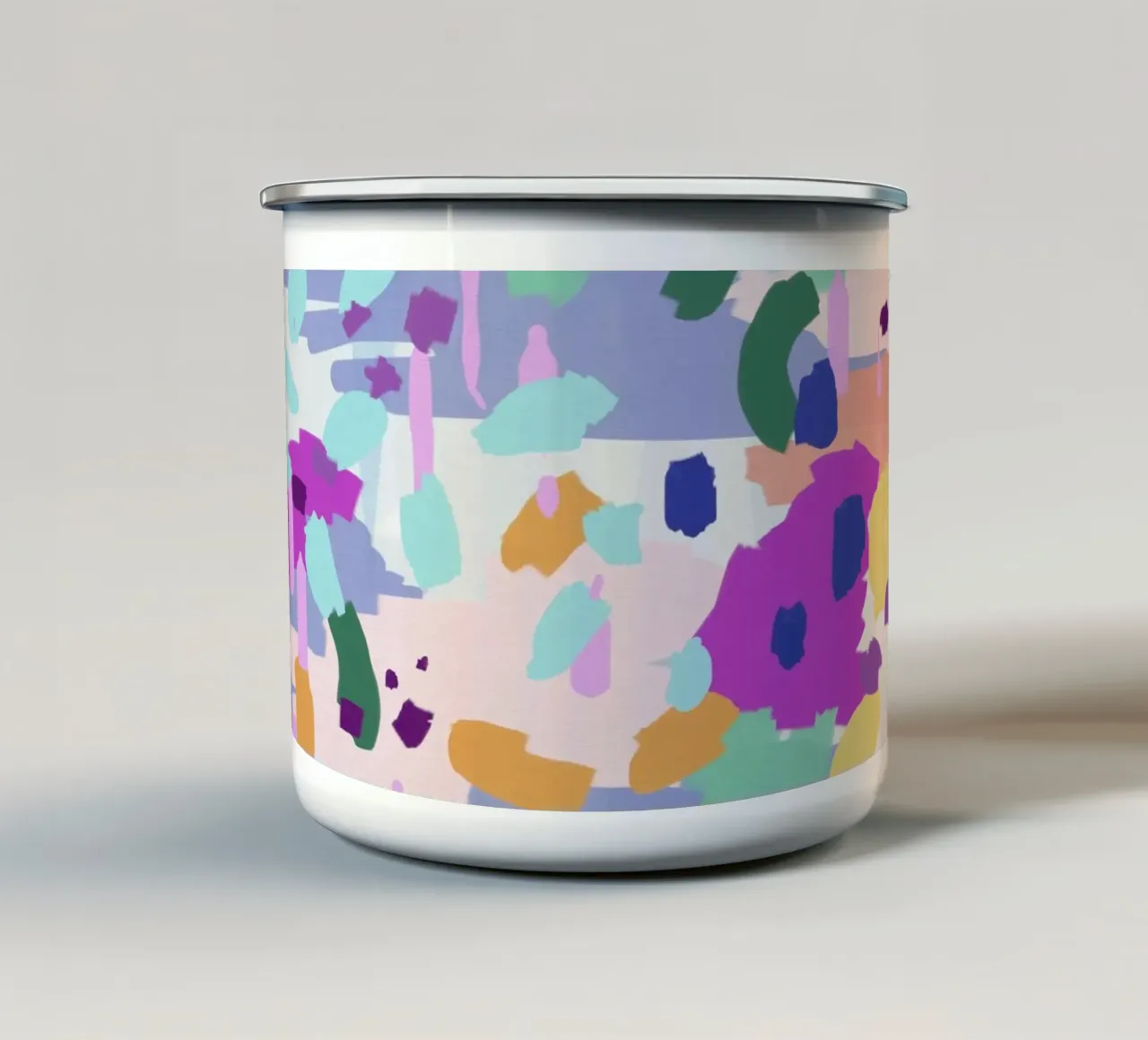 Olio Astratto I tazza in smalto da Orara Studio