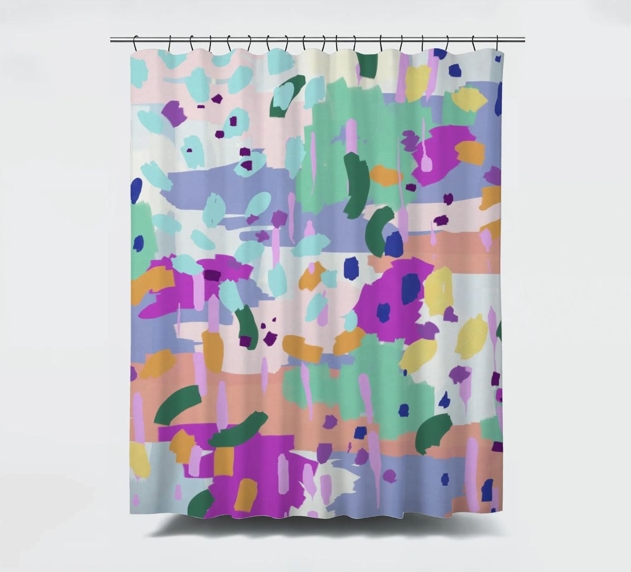 Oil Abstract I shower curtain by Orara Studio