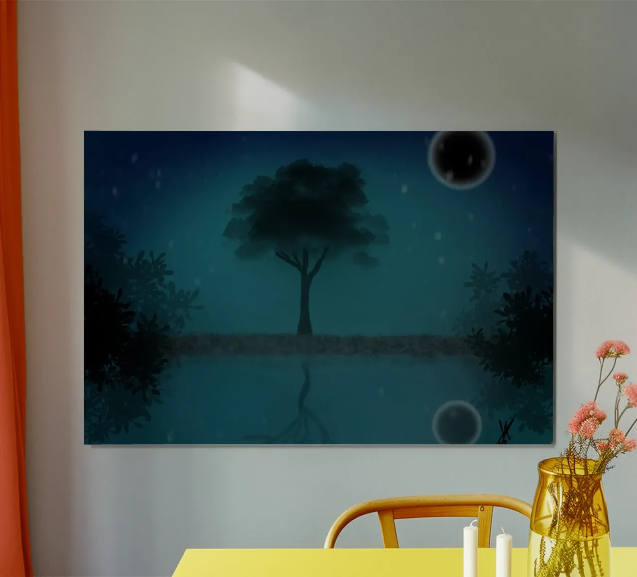 Il vero riflesso poster da Ali’sArt