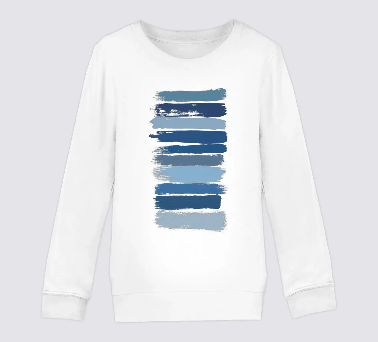 Blu Ombre felpa bambino da Orara Studio