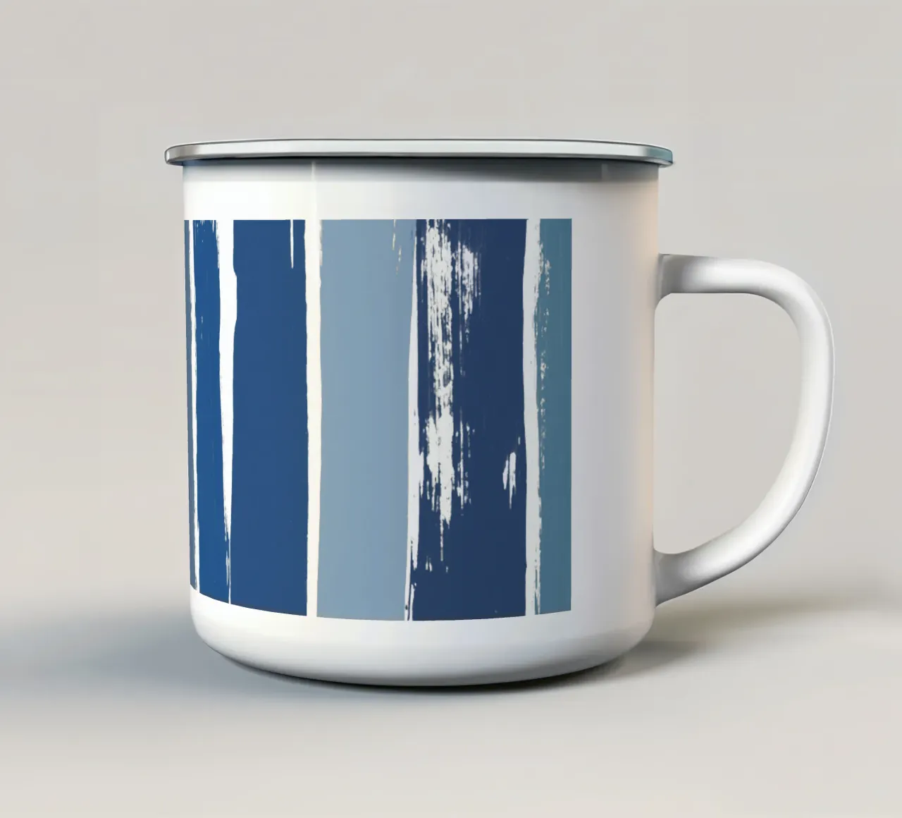 Blu Ombre tazza in smalto da Orara Studio
