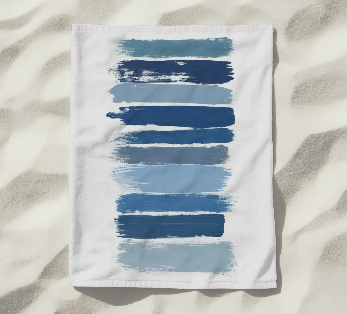 Blu Ombre telo mare da Orara Studio