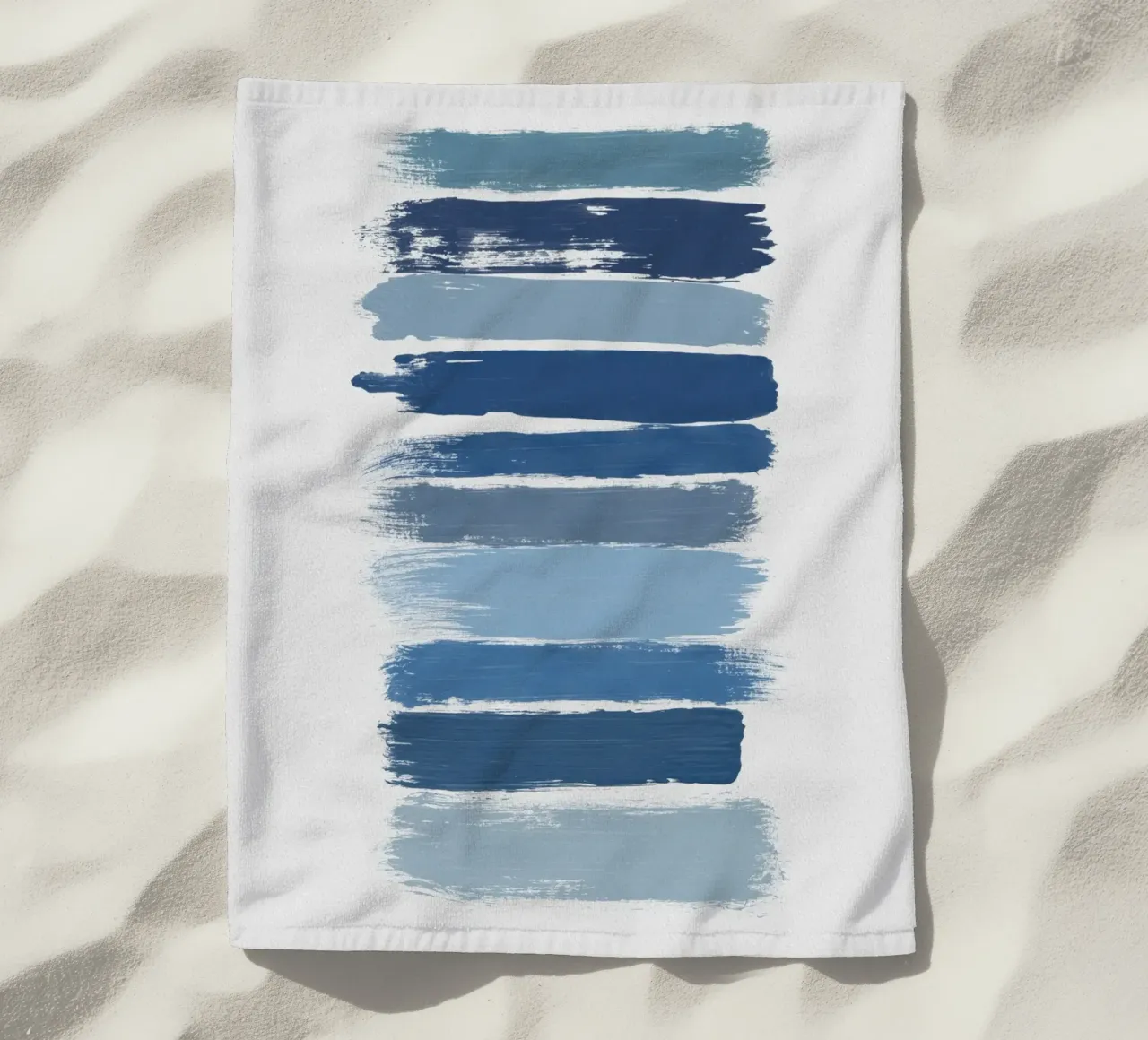 Blu Ombre telo mare da Orara Studio