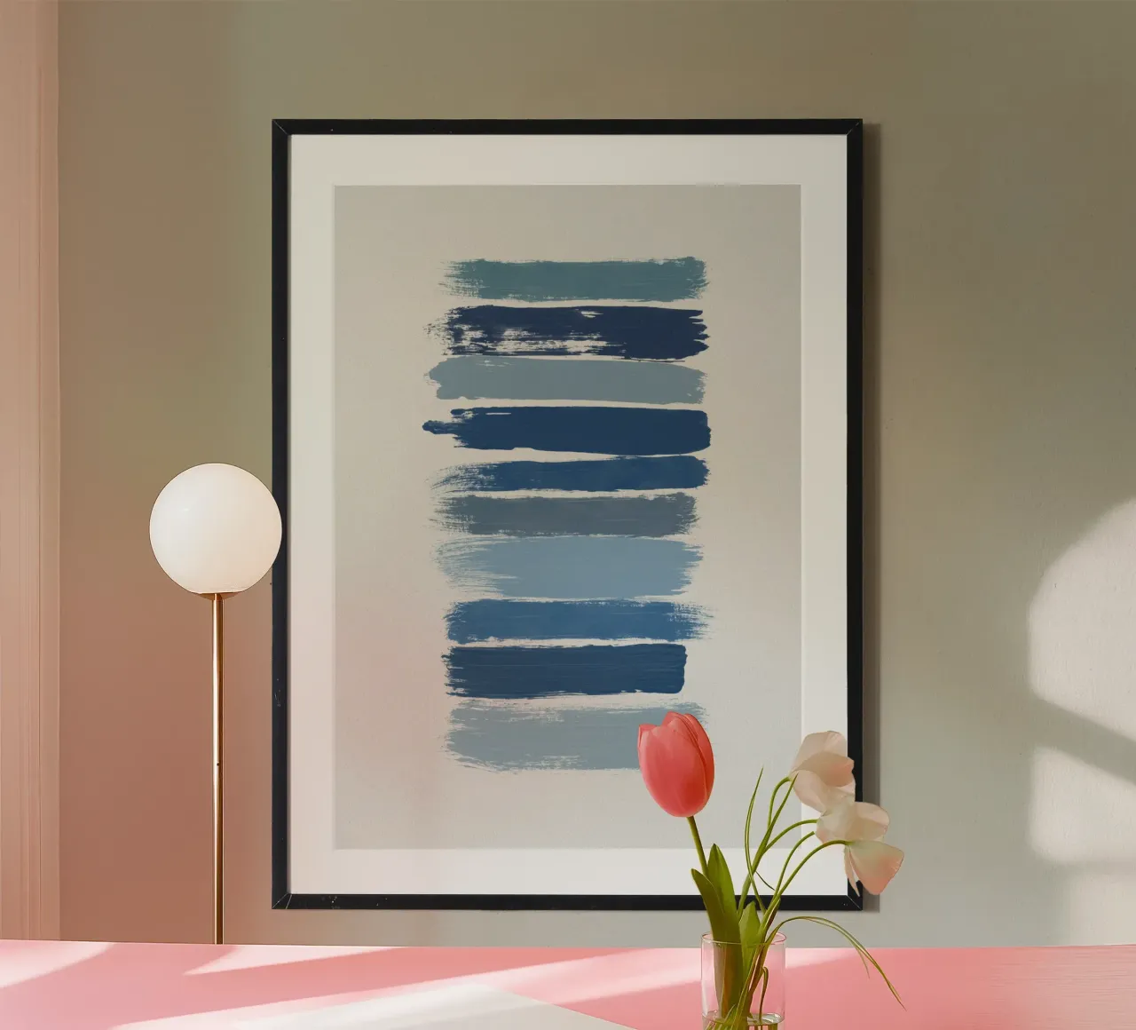 Blu Ombre poster da Orara Studio