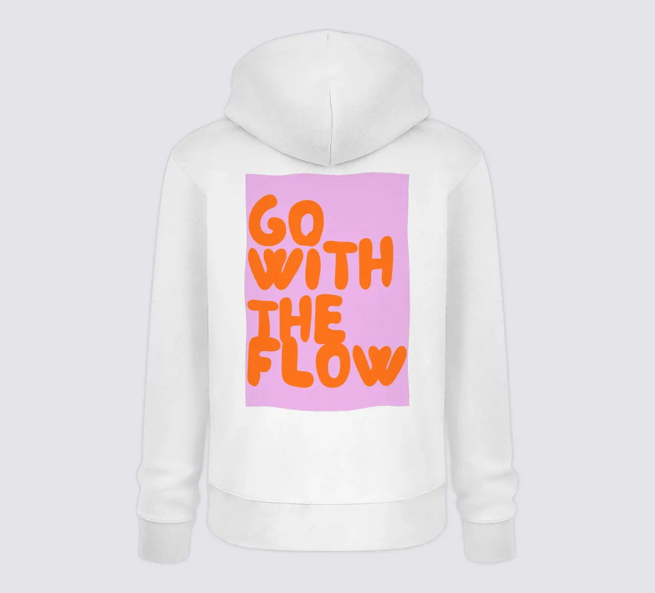 Go with the Flow felpa con cappuccio da Tabea Jule
