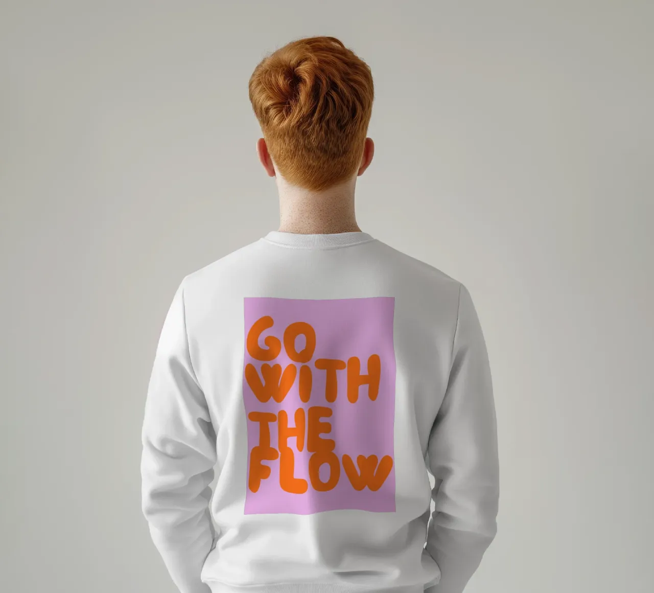 Go with the Flow Sweatshirt von Tabea Jule