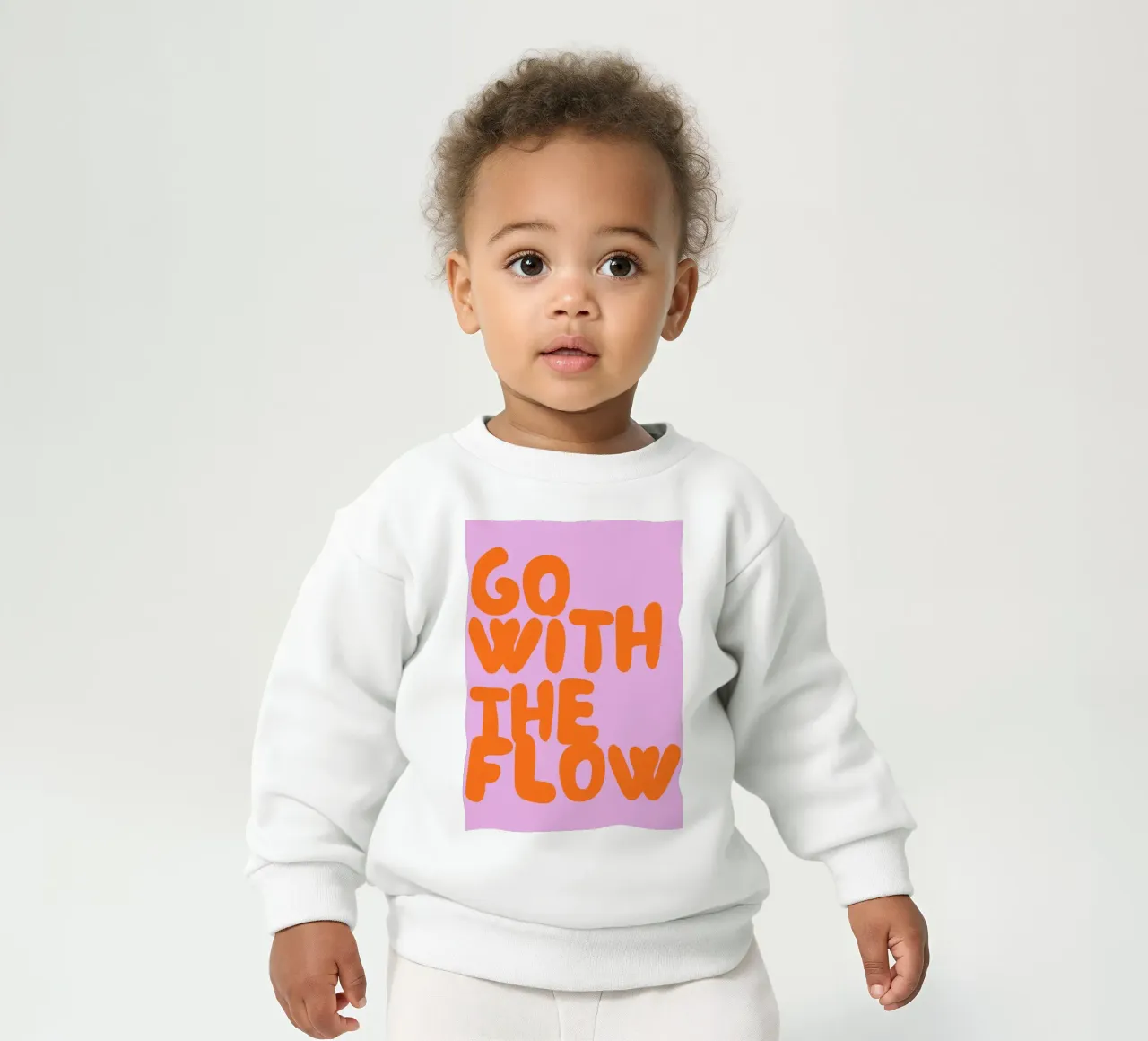 Go with the Flow felpa neonato da Tabea Jule