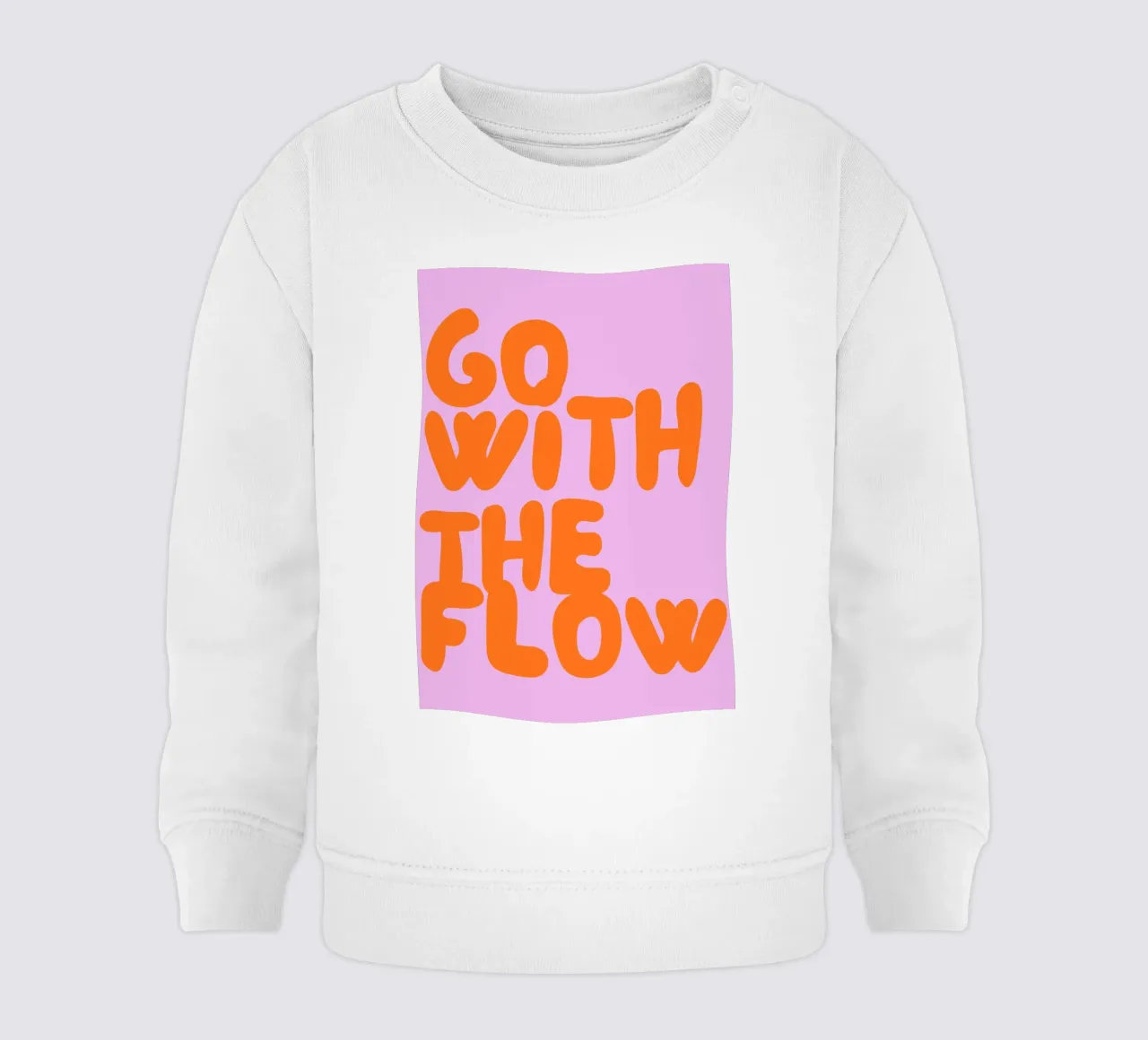 Go with the Flow felpa neonato da Tabea Jule