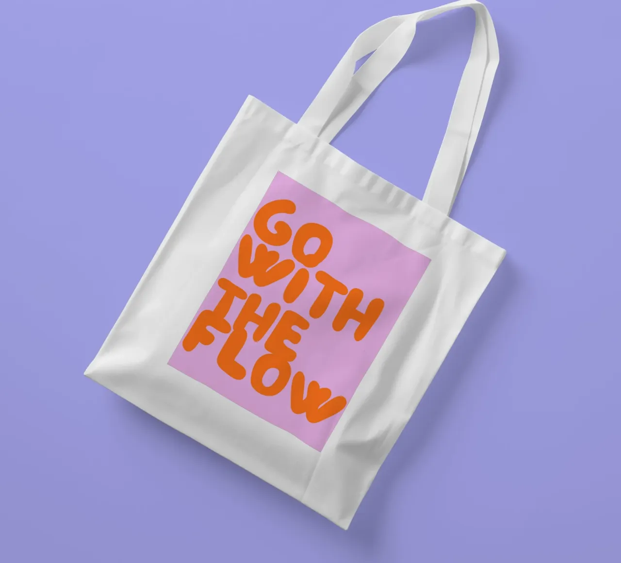 Go with the Flow borsa in juta da Tabea Jule
