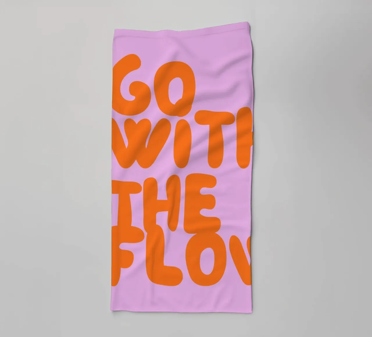 Go with the Flow Handtuch von Tabea Jule