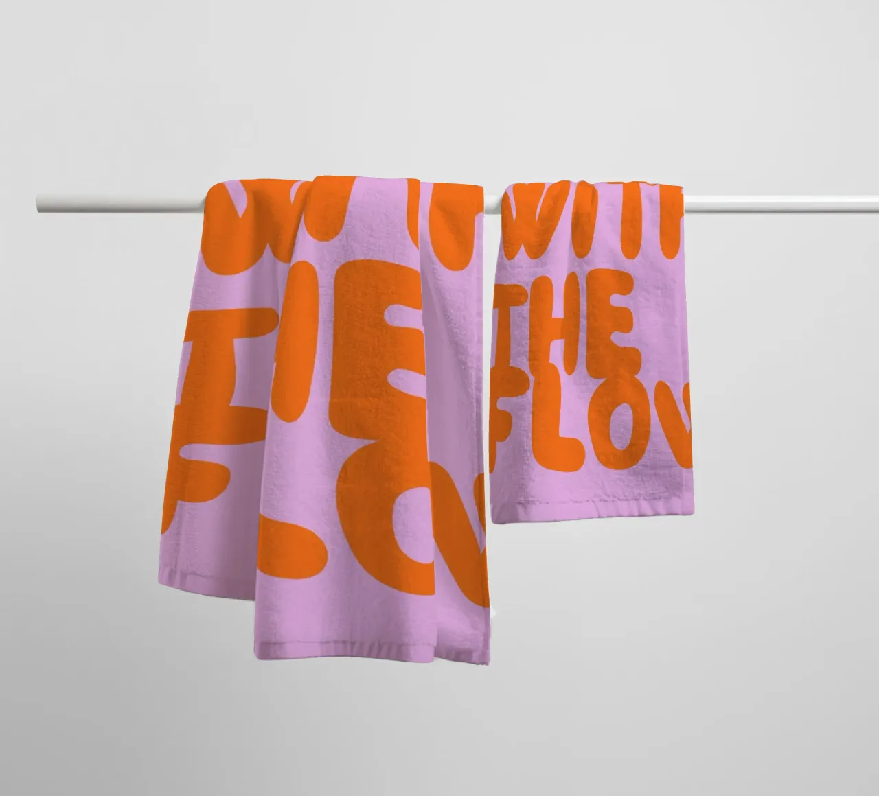 Go with the Flow Handtuch von Tabea Jule