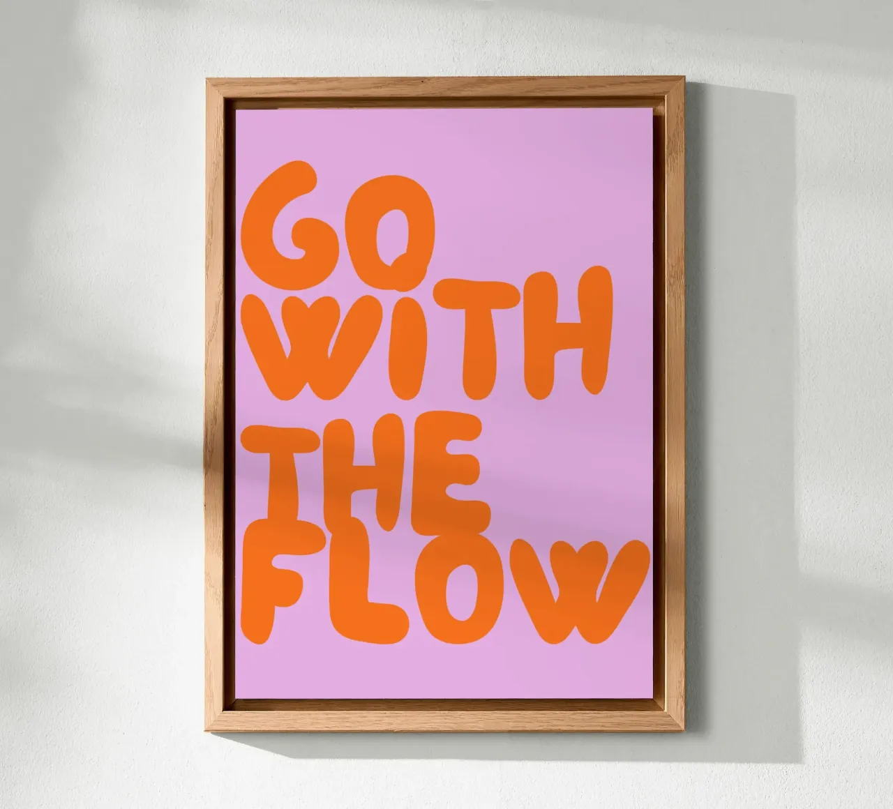 Go with the Flow alluminio dibond da Tabea Jule